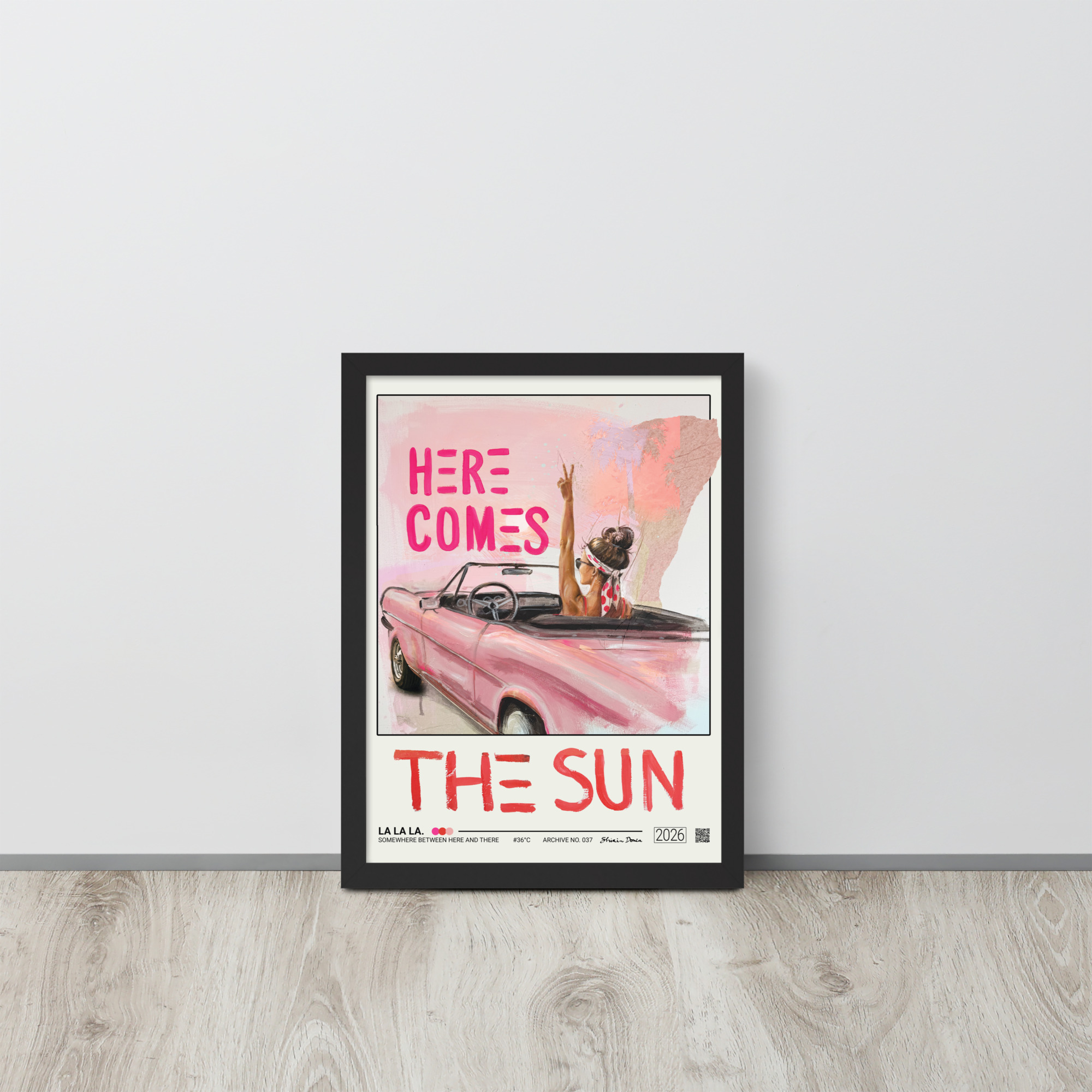 La La La. - Framed Poster - Image 2