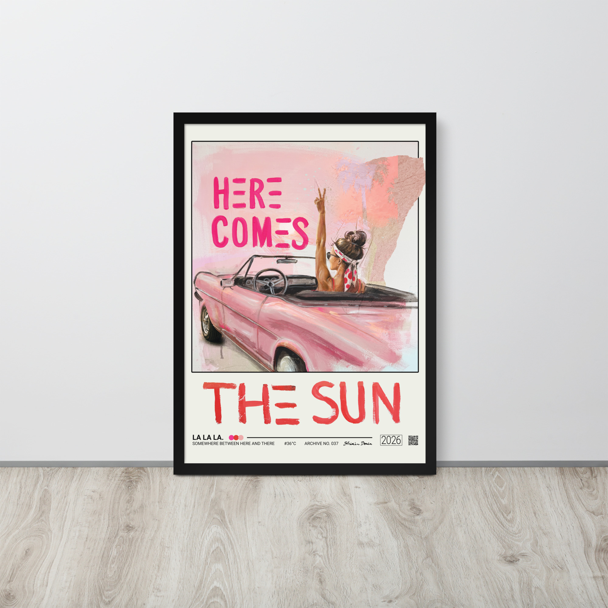 La La La. - Framed Poster