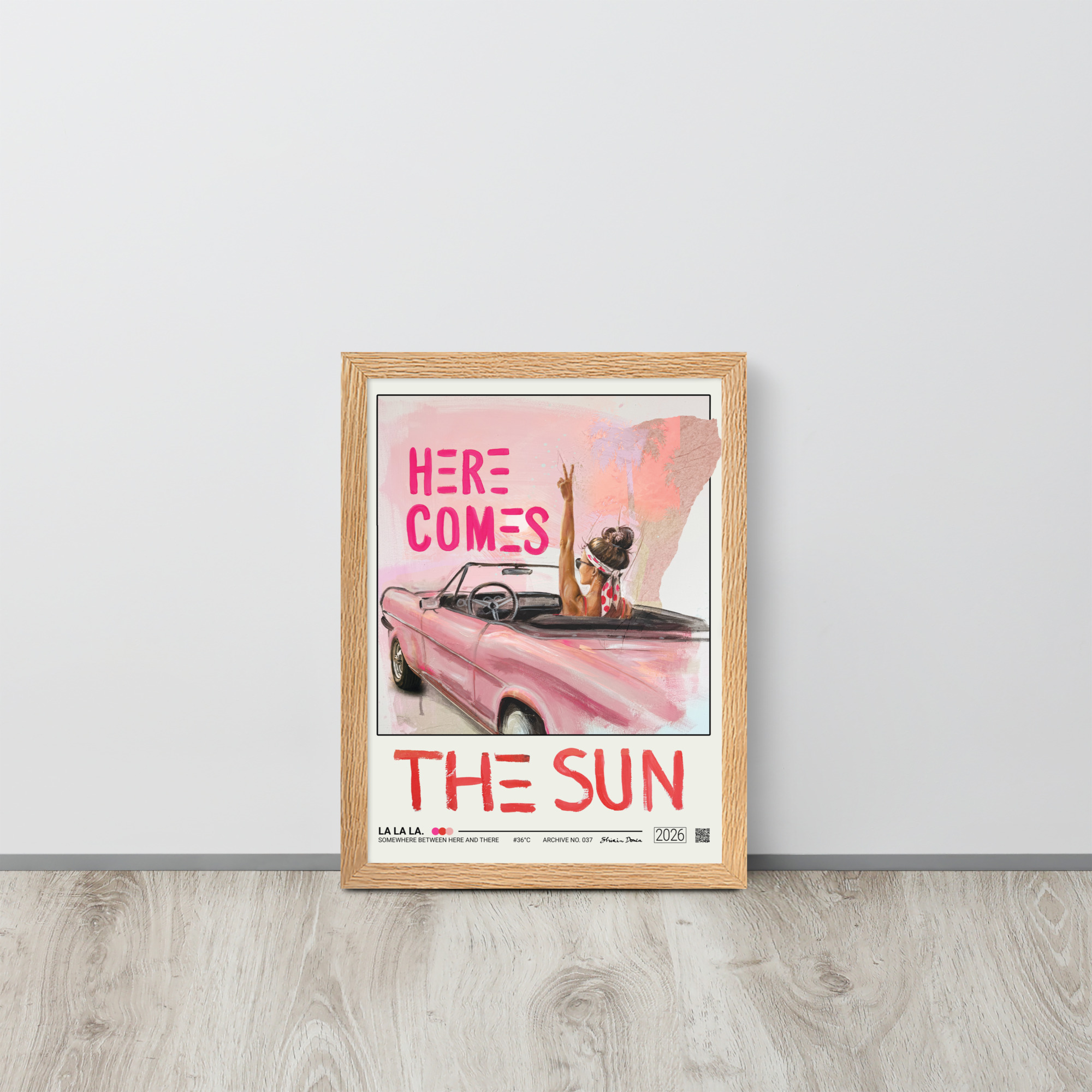 La La La. - Framed Poster - Image 3