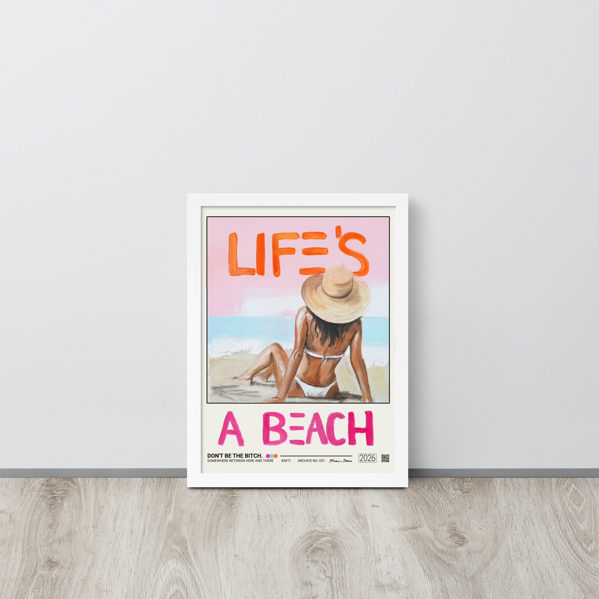 Don't Be The Bitch. - Framed Poster - Image 5