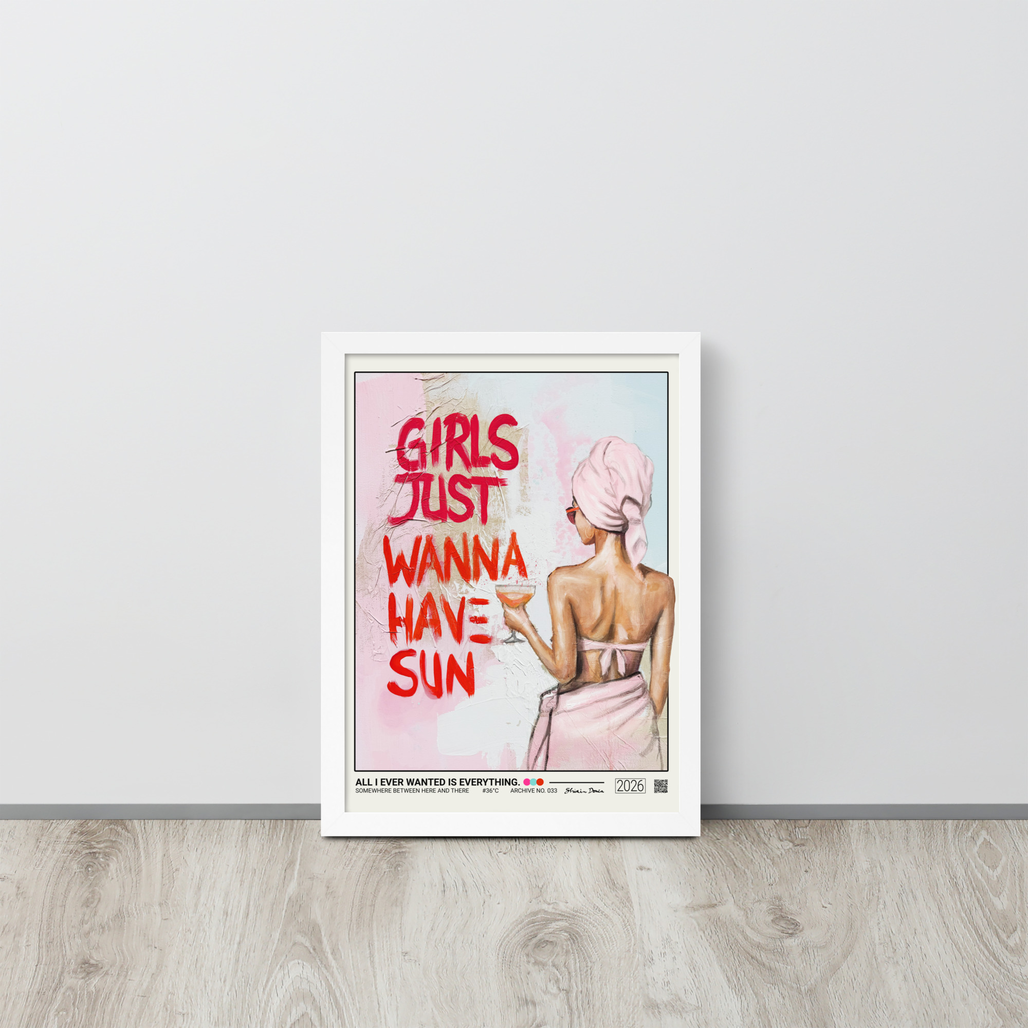 All I Ever Wanted Was Everything. - Framed Poster - Image 5