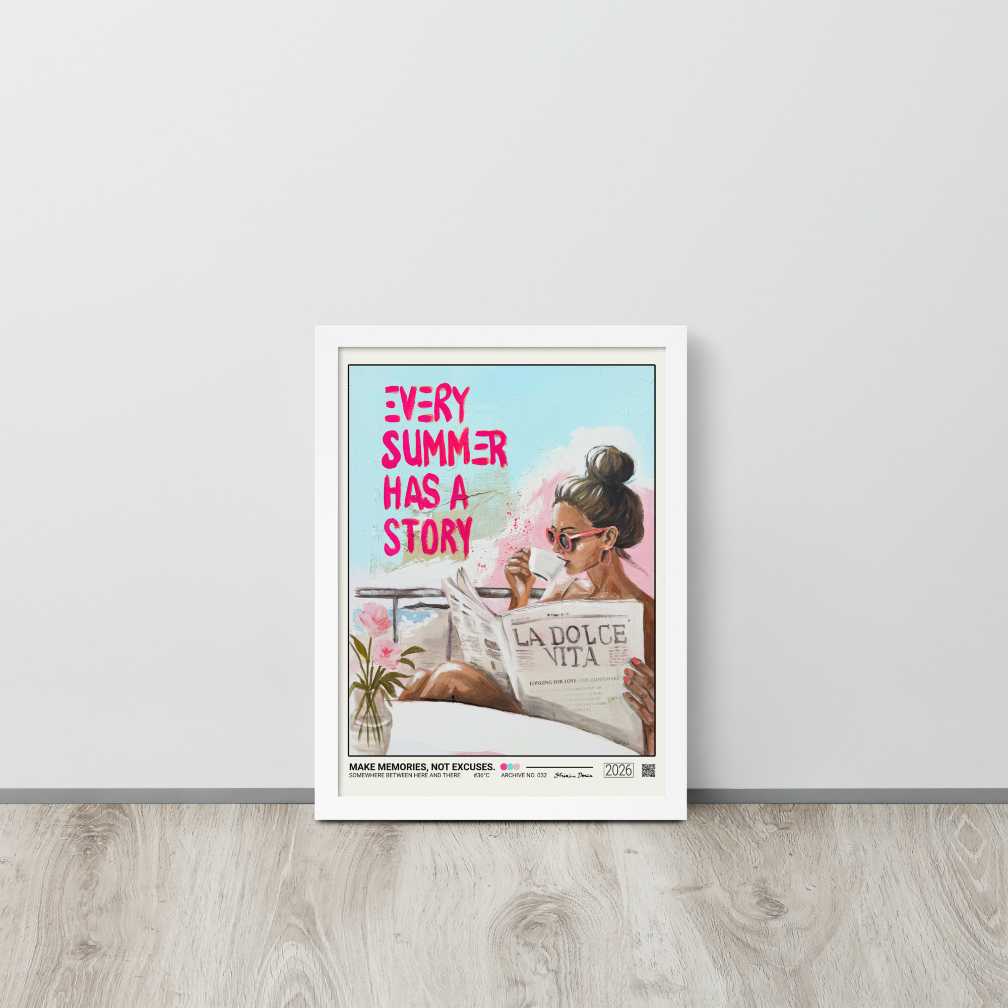 Make Memories, Not Excuses. - Framed Poster - Image 5