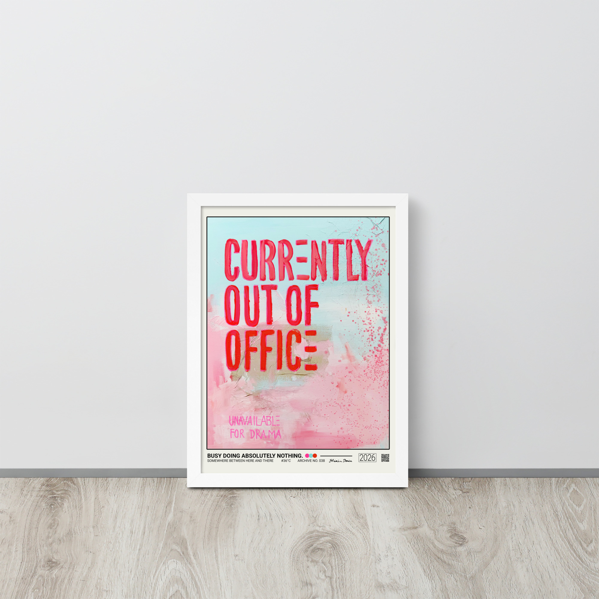 Busy Doing Absolutely Nothing. - Framed Poster - Image 5