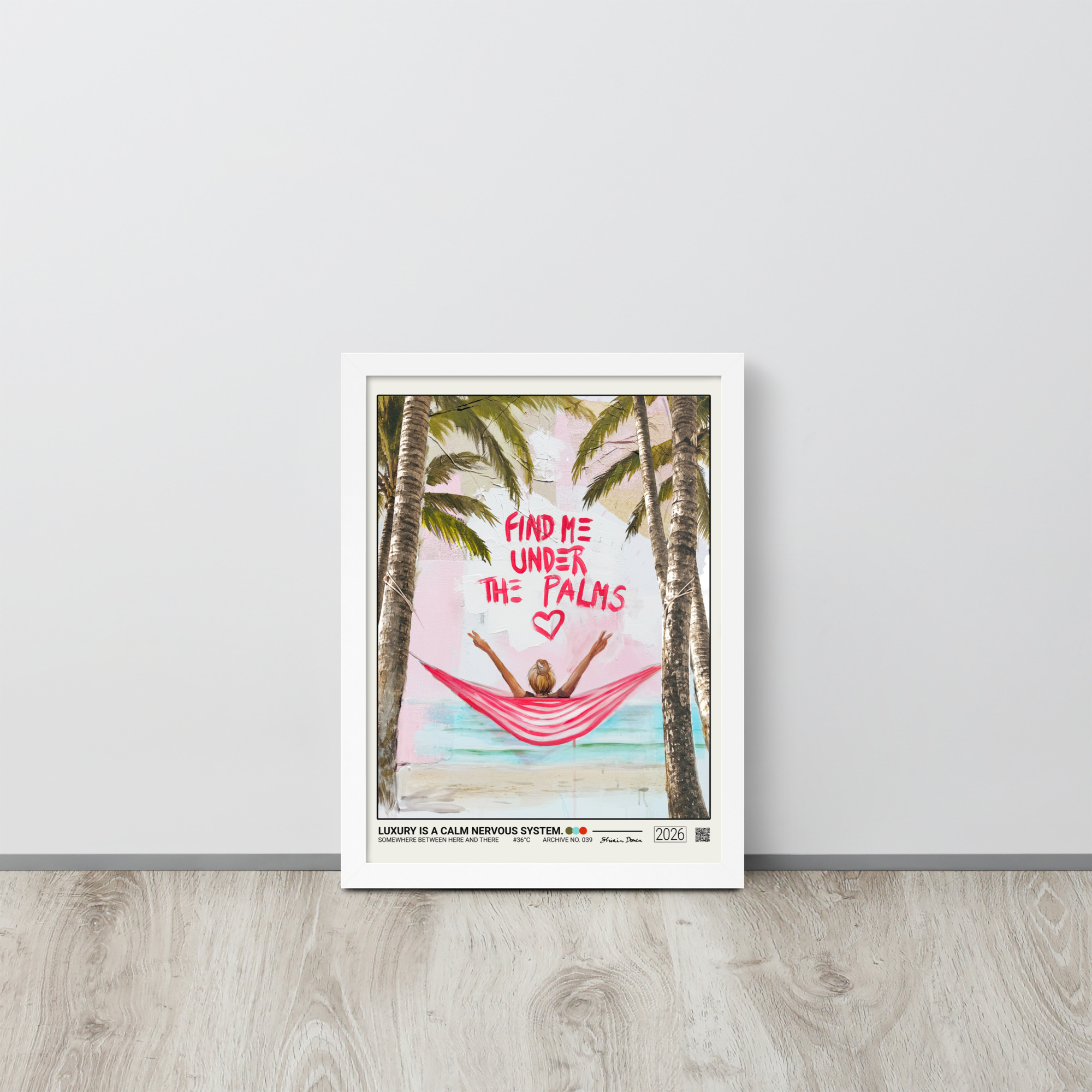 Luxury Is A Calm Nervous System. - Framed Poster - Image 5