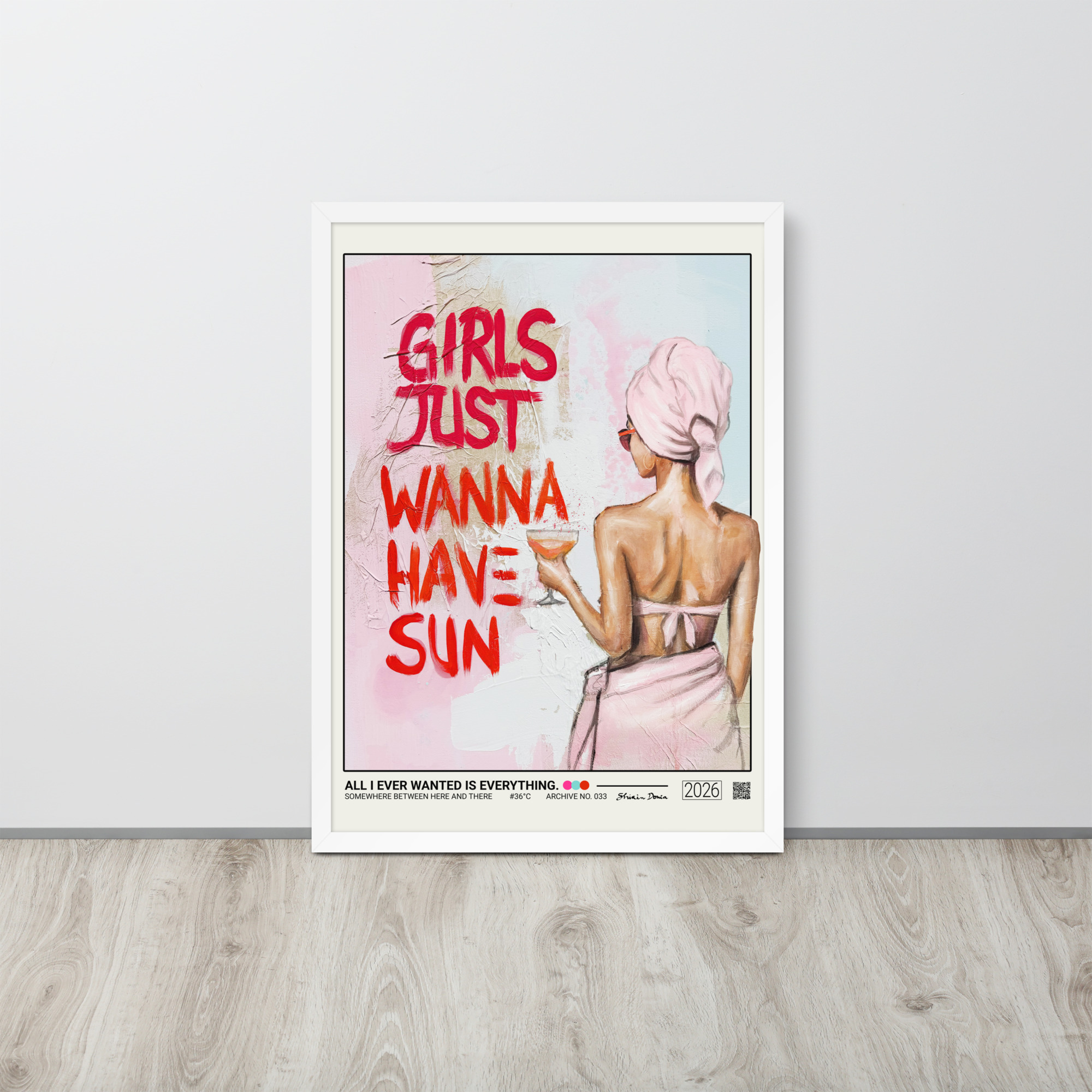 All I Ever Wanted Was Everything. - Framed Poster - Image 6