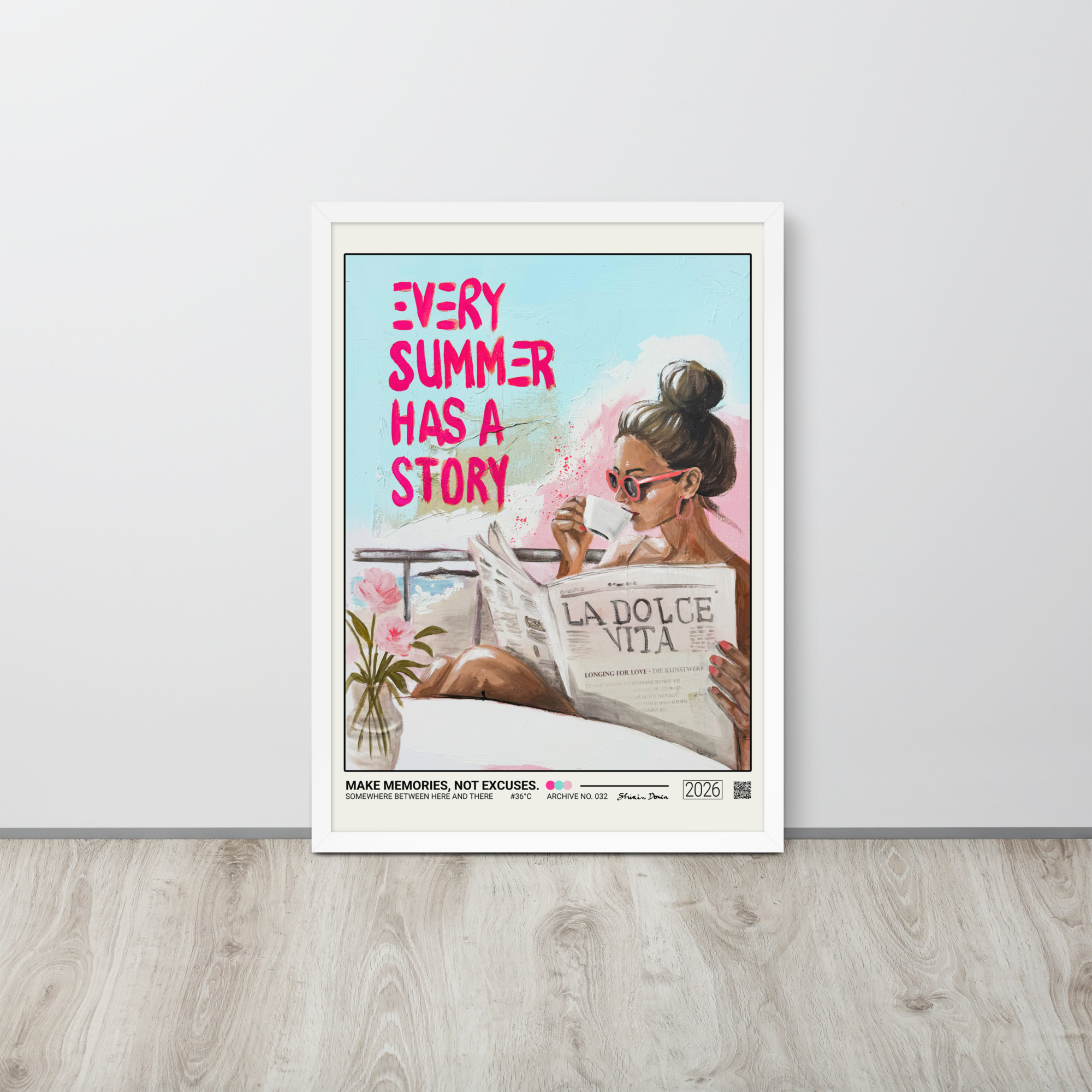 Make Memories, Not Excuses. - Framed Poster - Image 6