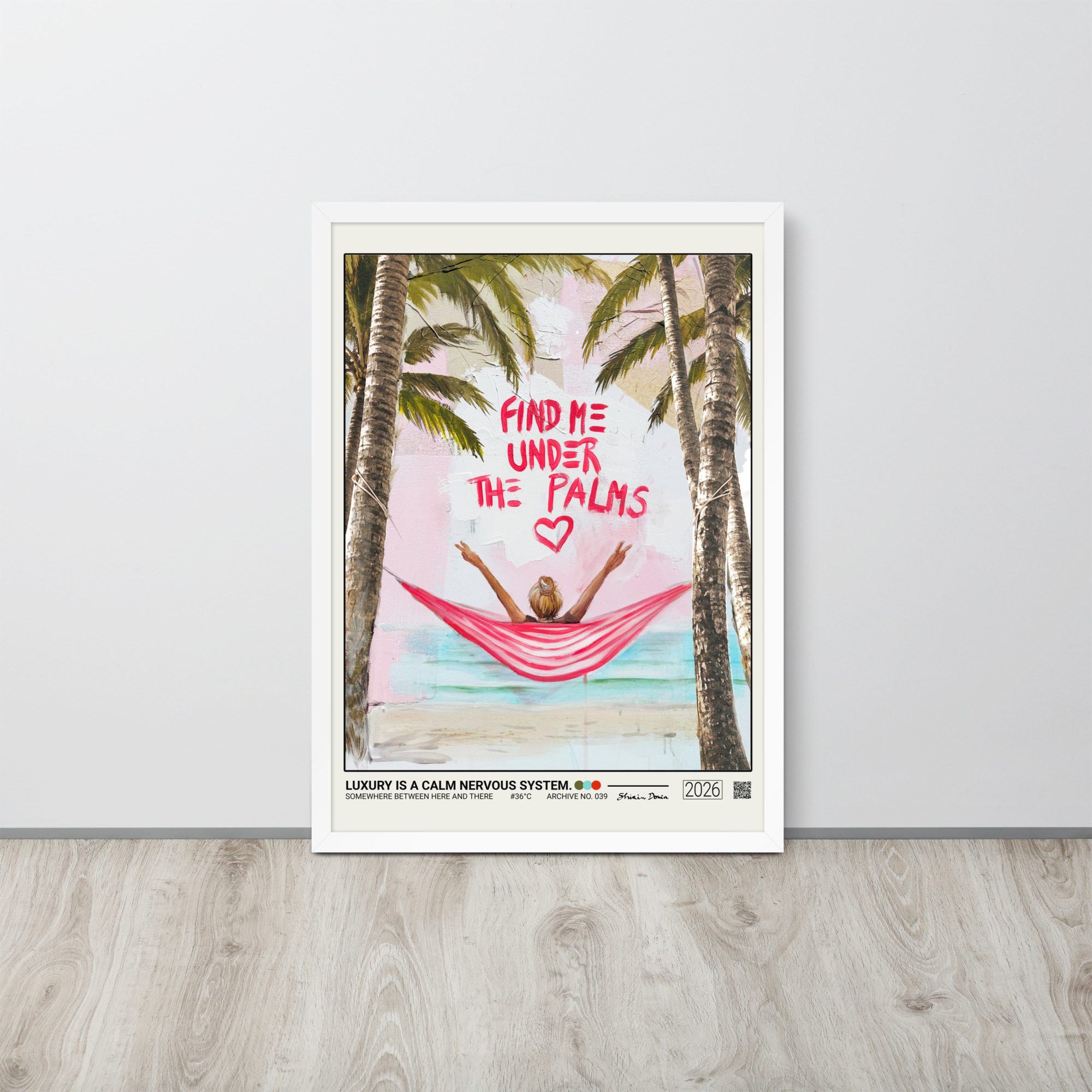 Luxury Is A Calm Nervous System. - Framed Poster - Image 6