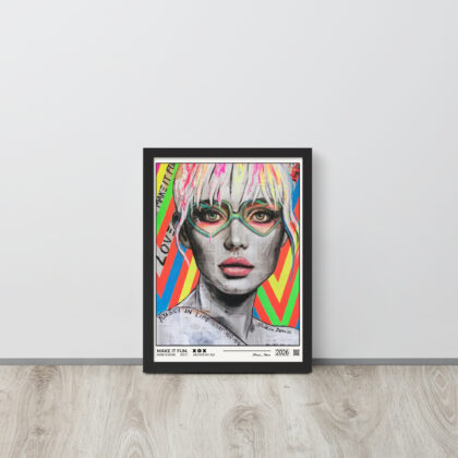 MAKE IT FUN. - Framed poster