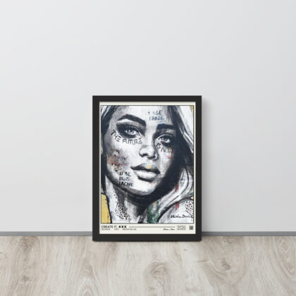 CREATE IT. - Framed poster