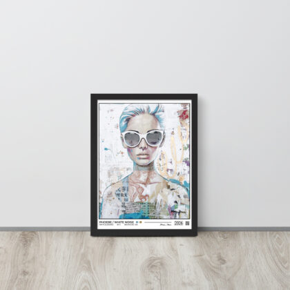 PHOEBE / WHITE NOISE - Framed poster