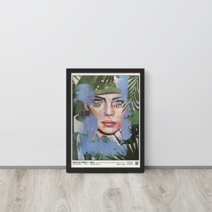 WILD AND FREE II. - Framed poster