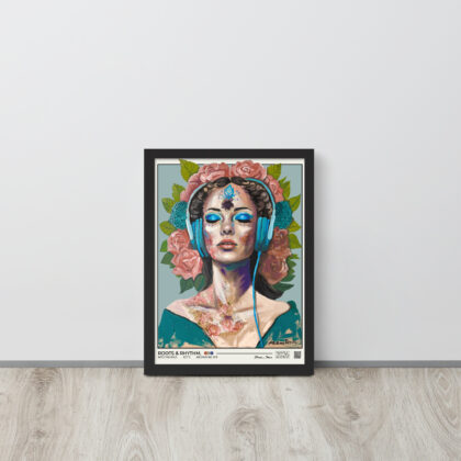 ROOTS & RHYTHM. - Framed poster