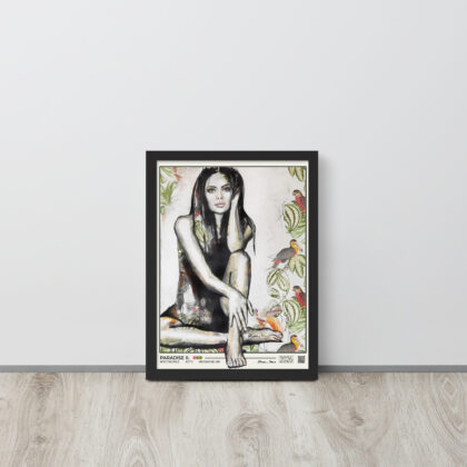 PARADISE II. - Framed poster