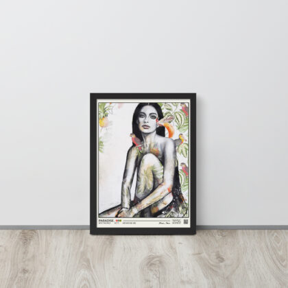 PARADISE. - Framed poster