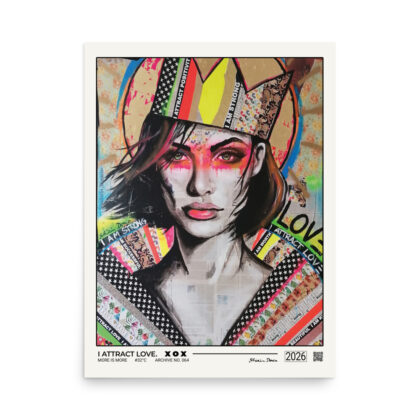 I ATTRACT LOVE. - Poster