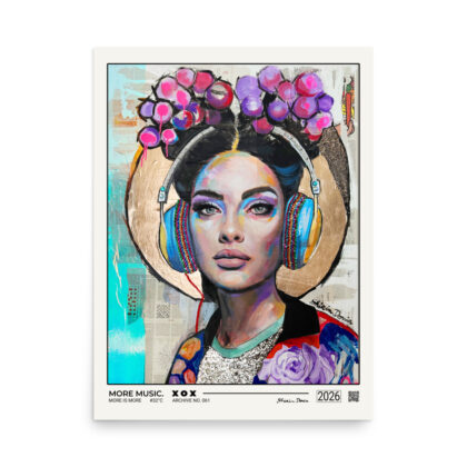 MORE MUSIC. - Poster