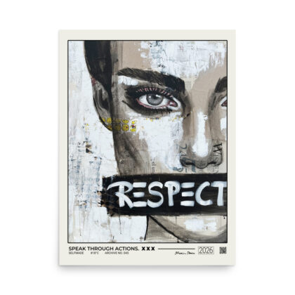 SPEAK THREW ACTIONS - Poster
