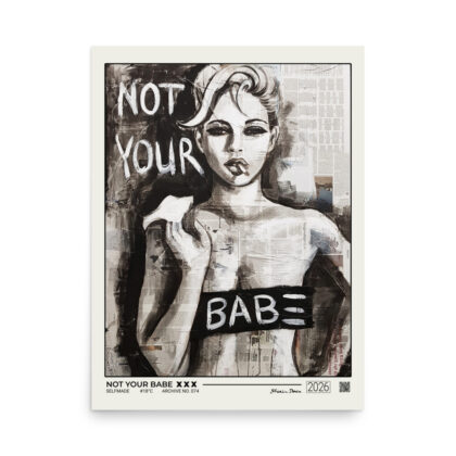 NOT YOUR BABE - Poster