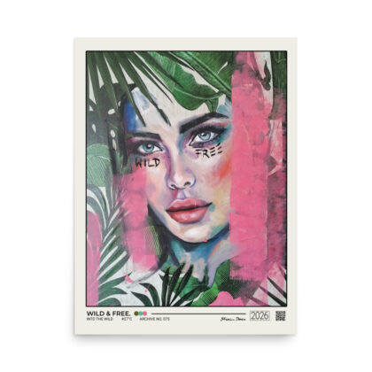 WILD AND FREE. - Poster